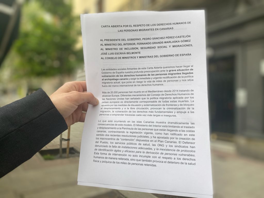Carta abierta al gobierno
